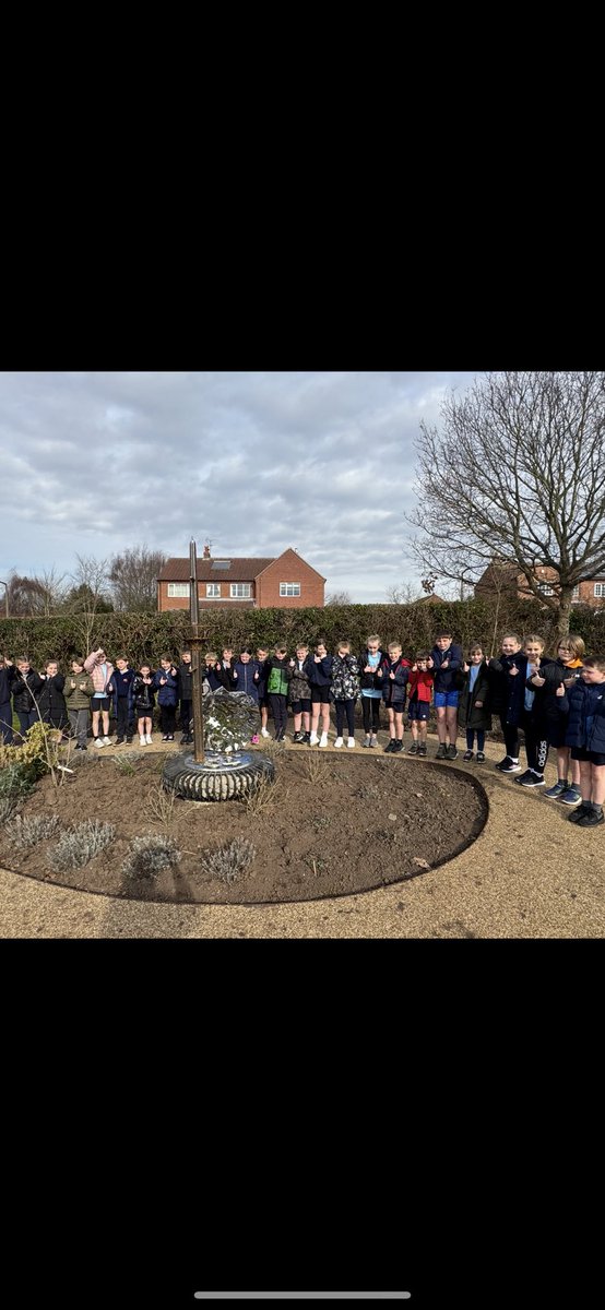 It was nice to go and see The Mayflower Structure in the local park today. The children in Class 2 were involved in the creation of the pieces of art on the mosaic tiles. <a href="/Sturtonhead/">Mark Elliott</a>