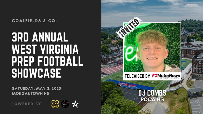 DJ Combs (@djcombs10) on Twitter photo Can’t Wait To Be In Mo-Town on the 3rd
Big Thanks to <a href="/CoalfieldsCo/">Coalfields & Co.</a> 
<a href="/Seth_T_Ramsey/">Seth Ramsey</a> <a href="/Pocadotfootball/">Poca Football</a> <a href="/thejount/">Scott Ramsey</a> <a href="/coachdean35/">Dean Sigmon</a> <a href="/NicholasDolly/">Nick Dolly</a> Can’t Wait To Be In Mo-Town on the 3rd
Big Thanks to <a href="/CoalfieldsCo/">Coalfields & Co.</a> 
<a href="/Seth_T_Ramsey/">Seth Ramsey</a> <a href="/Pocadotfootball/">Poca Football</a> <a href="/thejount/">Scott Ramsey</a> <a href="/coachdean35/">Dean Sigmon</a> <a href="/NicholasDolly/">Nick Dolly</a>