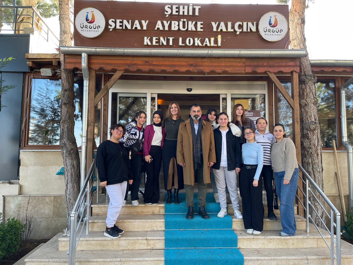 Ürgüp Belediyesi Belediye başkanimiz Ürgüpte öğrencilerimizi ağırladı,gezimiz için destek olan başkanımıza teşekkür ederiz🌷 #ürgüp