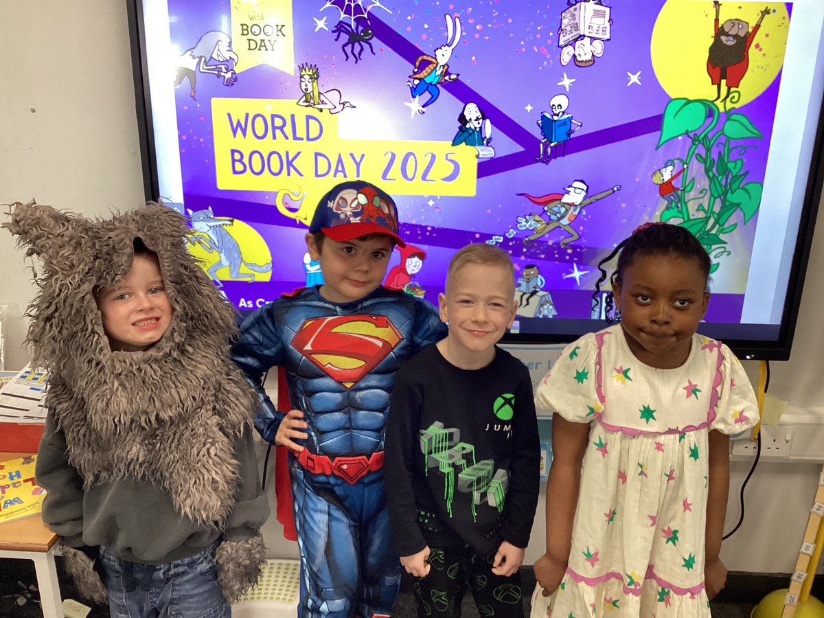 AnParkInfants's tweet image. World Book Day Fun in Class 3!
#apiclass3 #worldbookday2025 
@WhiteWoodsPAT1