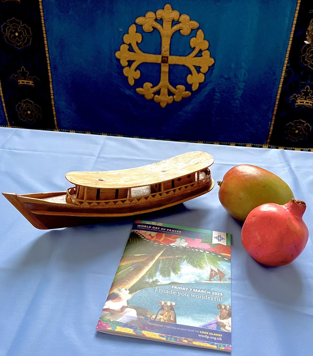 A wonderful World Day of Prayer service, using material prepared by women from the Cook Islands. 🙏🏽🇨🇰
