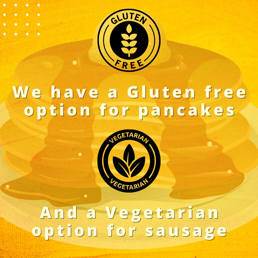 Did you know we have GF/Vegetarian options for pancakes and sausage?
Join us for our Maple Weekend 3/22-3/23 10am-1pm
154 Pinegrove Ave in West Irondequoit