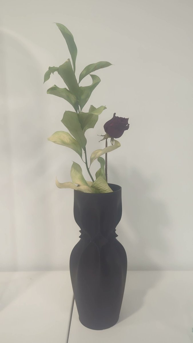 My most recent vase unintentionally looking like Doechii at Tom Ford. Might give it a little fur coat.