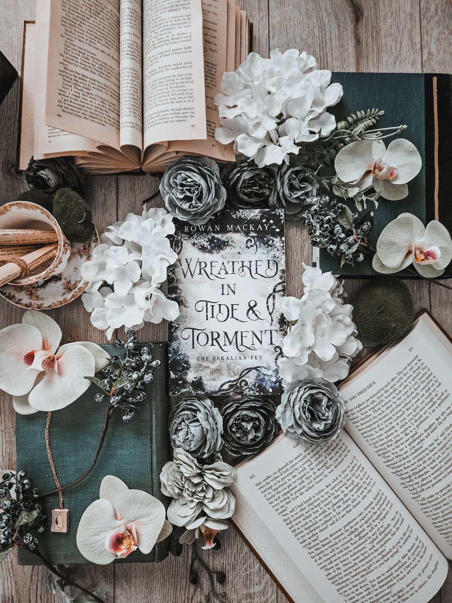 ReadingCaff's tweet image. Enemies-to-lovers, fey magic, &amp;amp; crime-lord politics? SIGN ME UP. Wreathed in Tide and Torment by Rowan MacKay is the gaslamp fantasy you’ve been waiting for.

Thief &amp;amp; detective. Slow burn. He COOKS FOR HER.

📅 Order now!

#Romantasy #QueerFantasy #FantasyBooks