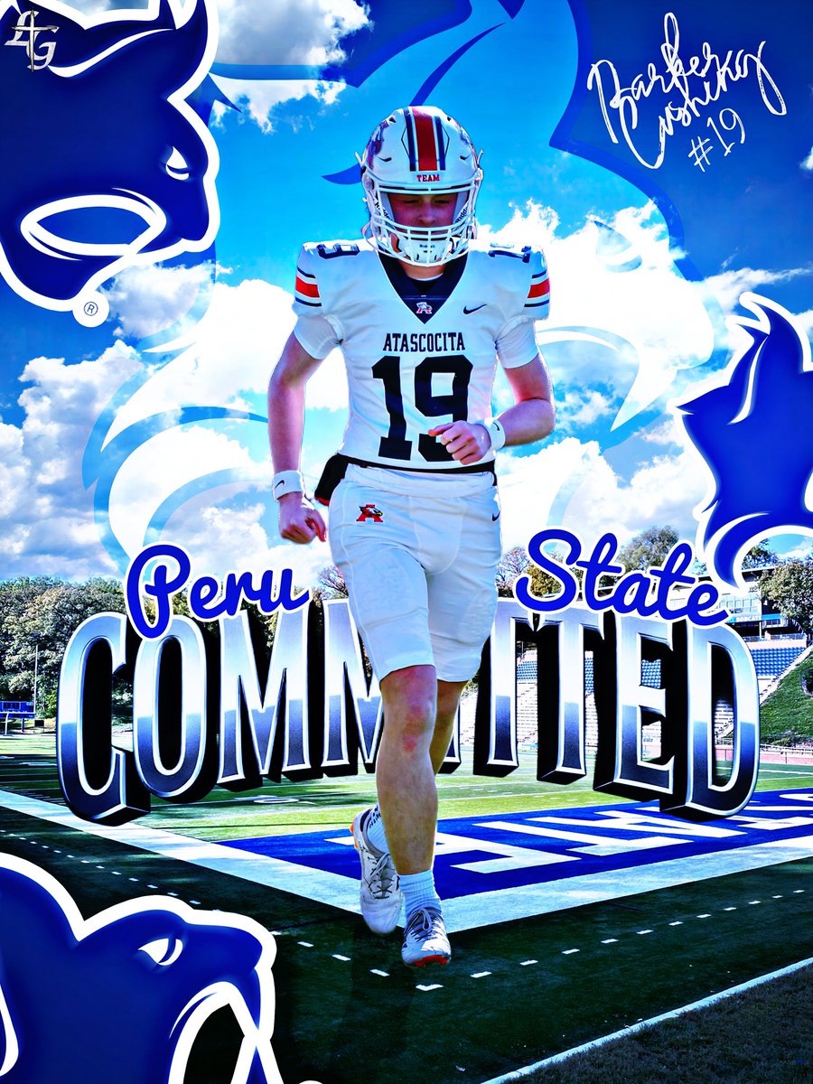 Parker Cushing 4.5⭐️ K (@parkercushing25) on Twitter photo Blessed to receive this opportunity, I have committed to continue my academic and football career at Peru State University!
<a href="/CMKicking/">𝘾𝙤𝙙𝙮 𝙈𝙖𝙣𝙙𝙚𝙡𝙡 𝙆𝙞𝙘𝙠𝙞𝙣𝙜</a> <a href="/FentressKicking/">Fentress Kicking</a> <a href="/craig_stump/">Craig Stump</a> <a href="/AHSEagleFB/">Atascocita High School Football</a> <a href="/CoachO_PSC/">Coach O</a> Blessed to receive this opportunity, I have committed to continue my academic and football career at Peru State University!
<a href="/CMKicking/">𝘾𝙤𝙙𝙮 𝙈𝙖𝙣𝙙𝙚𝙡𝙡 𝙆𝙞𝙘𝙠𝙞𝙣𝙜</a> <a href="/FentressKicking/">Fentress Kicking</a> <a href="/craig_stump/">Craig Stump</a> <a href="/AHSEagleFB/">Atascocita High School Football</a> <a href="/CoachO_PSC/">Coach O</a>