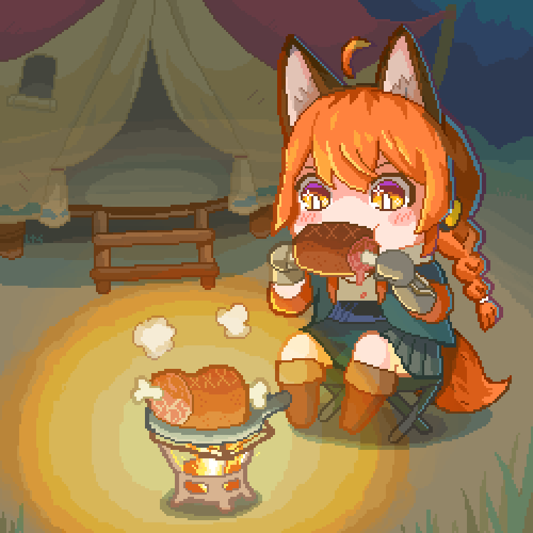 latim3ri49110's tweet photo. 狩獵就是要大口吃肉
我推的優秀獵人: @PumpkiNGTheFox https://t.co/xigwTZUL6H