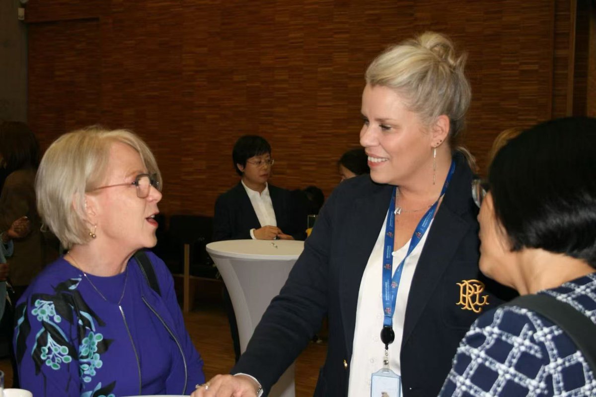 Beate Trankmann (@beatetrankmann) on Twitter photo Happy to join event @ Emb. of Iceland in 🇨🇳 ahead of #IWD2025 to discuss the importance of #genderequality in #renewableenergy industry. My thanks to Ambassador <a href="/ThorirIbsen/">Thorir Ibsen</a> for the invite. ♀️access & leadership in green jobs today is vital for an inclusive, #sustainable future! Happy to join event @ Emb. of Iceland in 🇨🇳 ahead of #IWD2025 to discuss the importance of #genderequality in #renewableenergy industry. My thanks to Ambassador <a href="/ThorirIbsen/">Thorir Ibsen</a> for the invite. ♀️access & leadership in green jobs today is vital for an inclusive, #sustainable future!