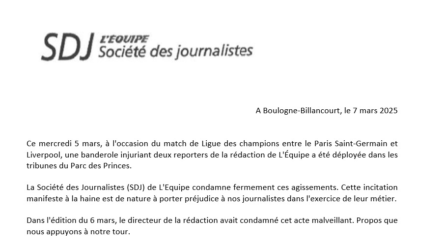 SDJ_L'Equipe (@sdjlequipe) on Twitter photo 