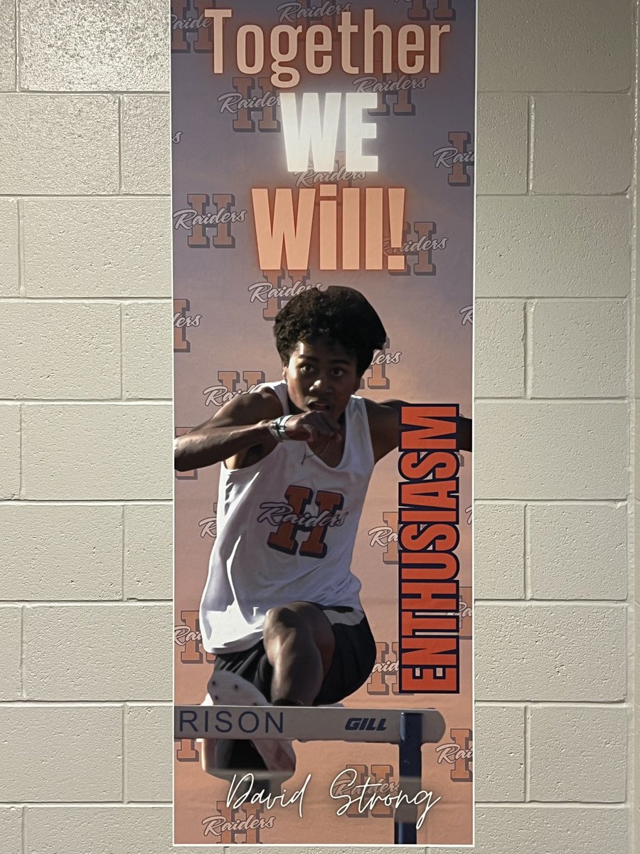 Senior David Strong and our boys track and field team are looking forward to the 2025 season!