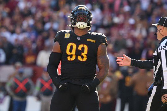 AdamSchefter's tweet image. Commanders informed two-time Pro-Bowl defensive tackle Jonathan Allen today that he is being released, per sources. The team is allowing Allen to hit free agency early, and he now is expected to be one of the top DTs on the market.