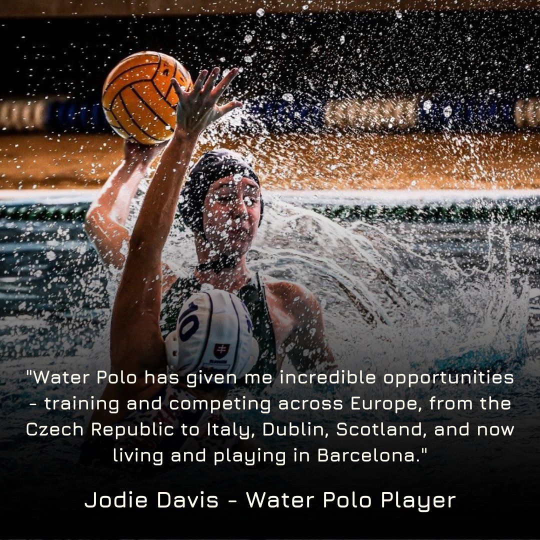 Celebrating Women in Aquatic Sport this International Women's Day! 🌊

🤽‍♀️ Water polo player Jodie Davis shared her journey  with us:

"I got into water polo when my brother started playing. When I was 11, I started playing in the deep end once or twice a week, and from there, my