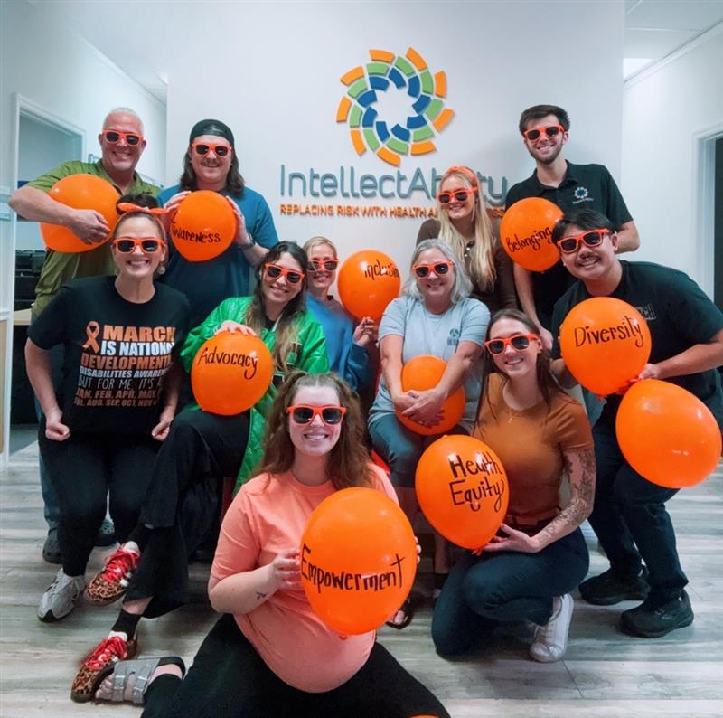 Developmental Disabilities Awareness Month (DDAM) is in full swing, and today, we’re proudly wearing orange to show our support! 
#DevelopmentalDisabilitiesAwarenessMonth #Inclusion #Accessibility #HealthEquity #Empowerment #IntellectAbility #DDAM2025 #WearOrange