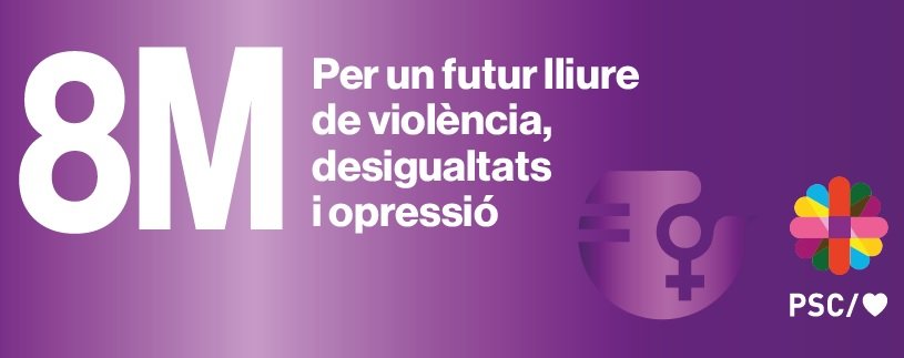 🙌🏻Demà, 8 de març, es commemora el Dia Internacional de les Dones. Publiquem el manifest de <a href="/socialistes_cat/">Socialistes PSC/❤</a> per una societat més justa i igualitària, lliure de violència masclista i de discriminació⬇️

✍🏻Manifest 8 de març🌹♀️
endavant.info/manifest-8-de-…