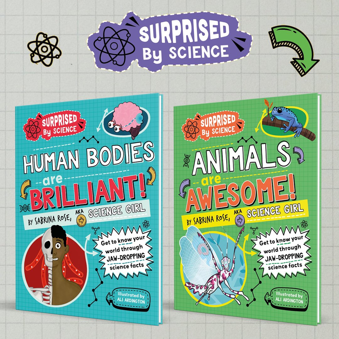 Happy British Science Week!

This is a 10-day celebration of science, technology, engineering and maths.
Why not check out my new series Surprised By Science, an engaging look at all different areas of science?

The next instalment is out

Human Bodies are Brilliant: and