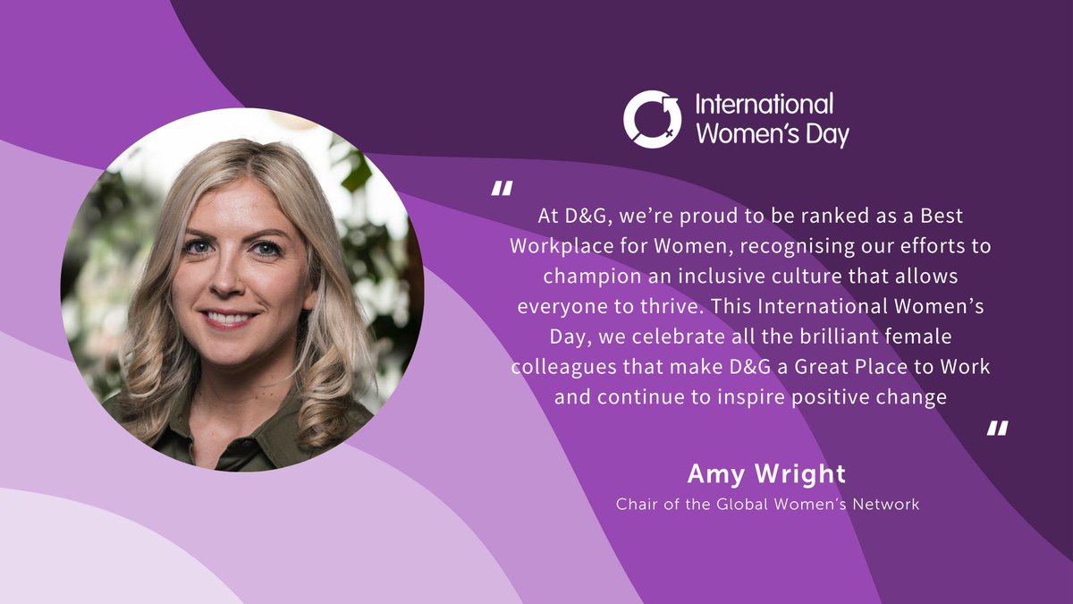 International Women's Day 2025 is just around the corner, but we'd like to take the opportunity to dedicate the whole of March to spotlighting women at D&amp;G.
 
We'll be exploring all areas of our global business and showcasing excellent mentorship, progression opportunities and