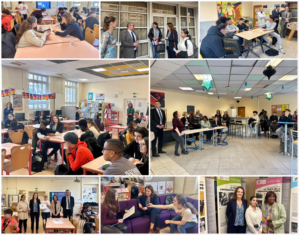 Au <a href="/CollegeRisso/">Collège Antoine Risso</a> et <a href="/VaubanLycee/">Lycée Professionnel VAUBAN de Nice</a> pour rappeler à tous nos élèves l’importance du principe d’égalité entre les filles et les garçons. Un devoir pour l’école de la République. Merci à toutes nos équipes mobilisées au quotidien sur ce sujet!
#ToutesEtTousEgaux