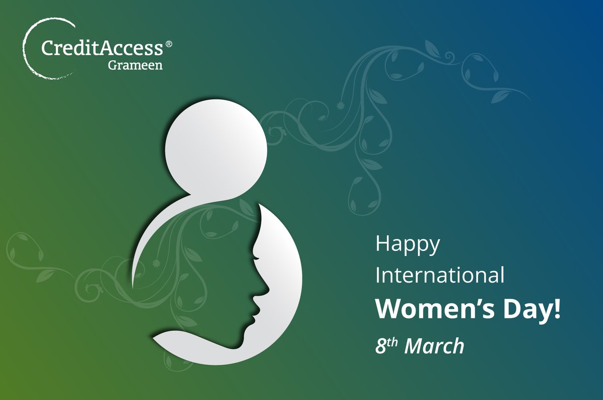 Celebrating the strength, resilience, and achievements of women. Happy Women's Day

#womensday #internationalwomensday #happywomensday #happyinternationalwomensday #CreditAccessGrameen #creditaccessindia #creditaccessindiafoundation