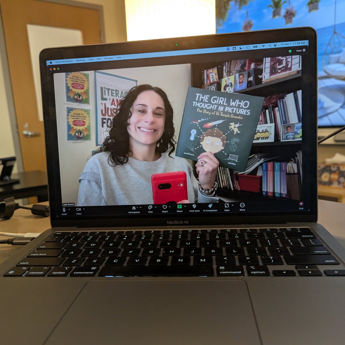 Julie Overly (@julieoteach) on Twitter photo Streaming into <a href="/UpperMerionSD/">Upper Merion Area School District</a> elementary classrooms today to honor #WomensHistoryMonth and #DevelopmentalDisabilitiesAwaremessMonth by reading a book about the amazing <a href="/DrTempleGrandin/">Dr. Temple Grandin</a>. She is such a gift to this world! Streaming into <a href="/UpperMerionSD/">Upper Merion Area School District</a> elementary classrooms today to honor #WomensHistoryMonth and #DevelopmentalDisabilitiesAwaremessMonth by reading a book about the amazing <a href="/DrTempleGrandin/">Dr. Temple Grandin</a>. She is such a gift to this world!