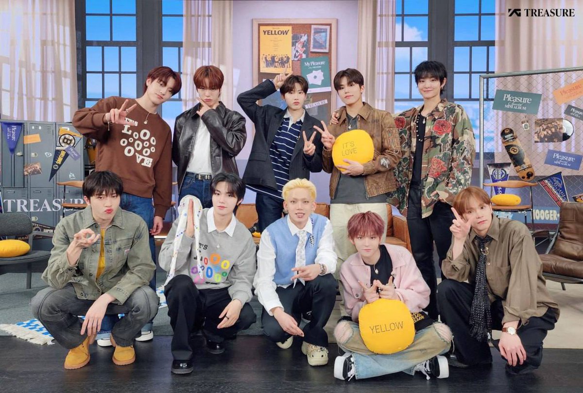 تحديث تريجر عبر الويفرس  :

هدية TREASURE لـ تيوم 🌼
ألبوم صغير خاص [PLEASURE] شكرًا لانضمامكم إلينا في بث عودتنا على الهواء مباشرة!

حبنا يستمر مع 'YELLOW'💛 
#YOONJAEHYUK #TREASURE