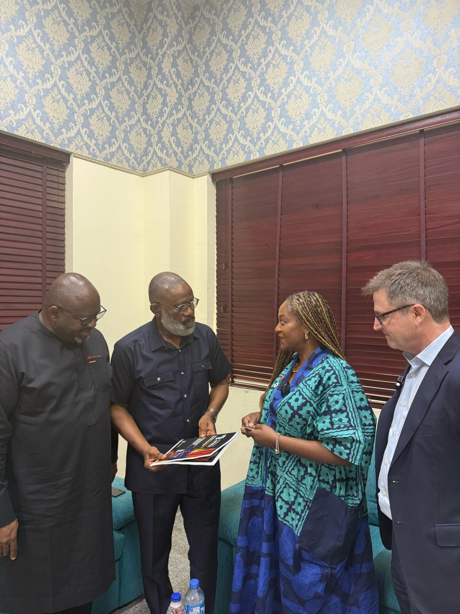 The UN <a href="/globalcompact/">UN Global Compact</a> delegation from New York and Africa, led by Tolulope <a href="/LewisTolulope/">Tolu</a>, Chief of Governmental Relations &amp; Africa; Dan Thomas, Chief Communications Officer; and Hervé Lado, PhD, Head of Africa Region, visited Channels Television Nigeria to strengthen media