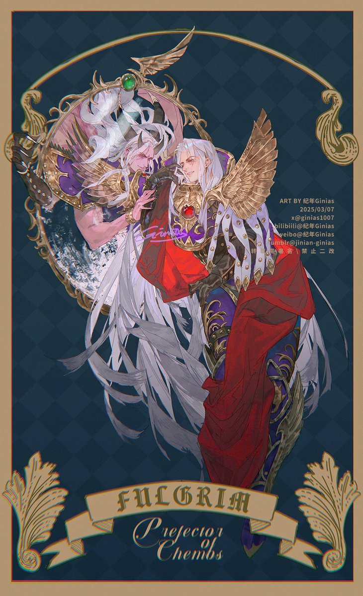 The prefect of Chemos, Fulgrim

#warhammer40k #WarhammerCommunity