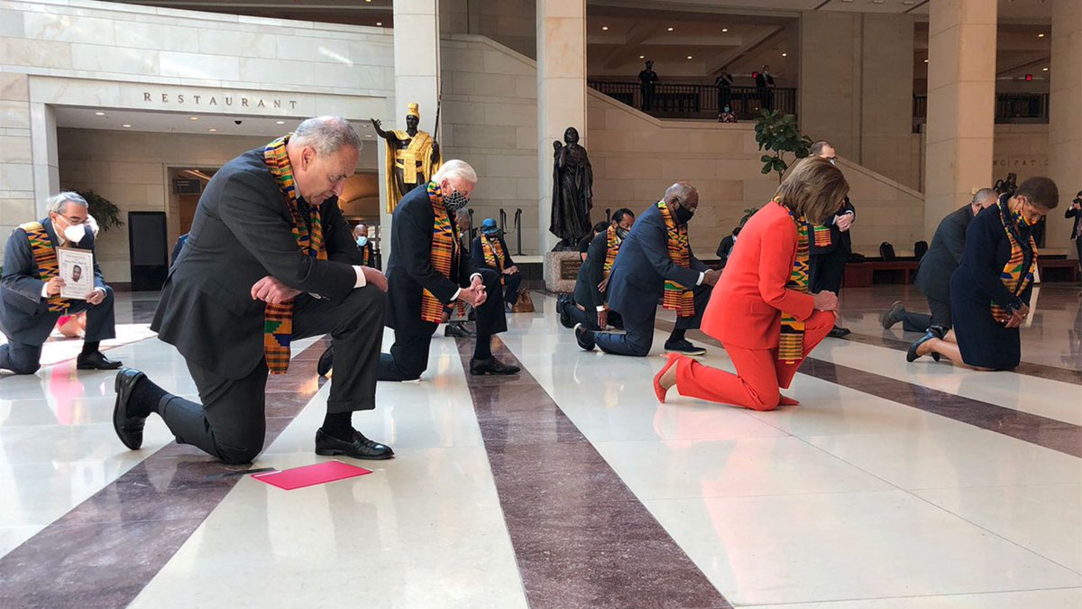 Democrats kneel for criminals but won’t stand for a child cancer survivor?

Much has been made of the classless displays by congressional Democrats during President Donald Trump’s joint address. From Rep. Al Green’s (D-TX) outburst to the performative political theatrics and