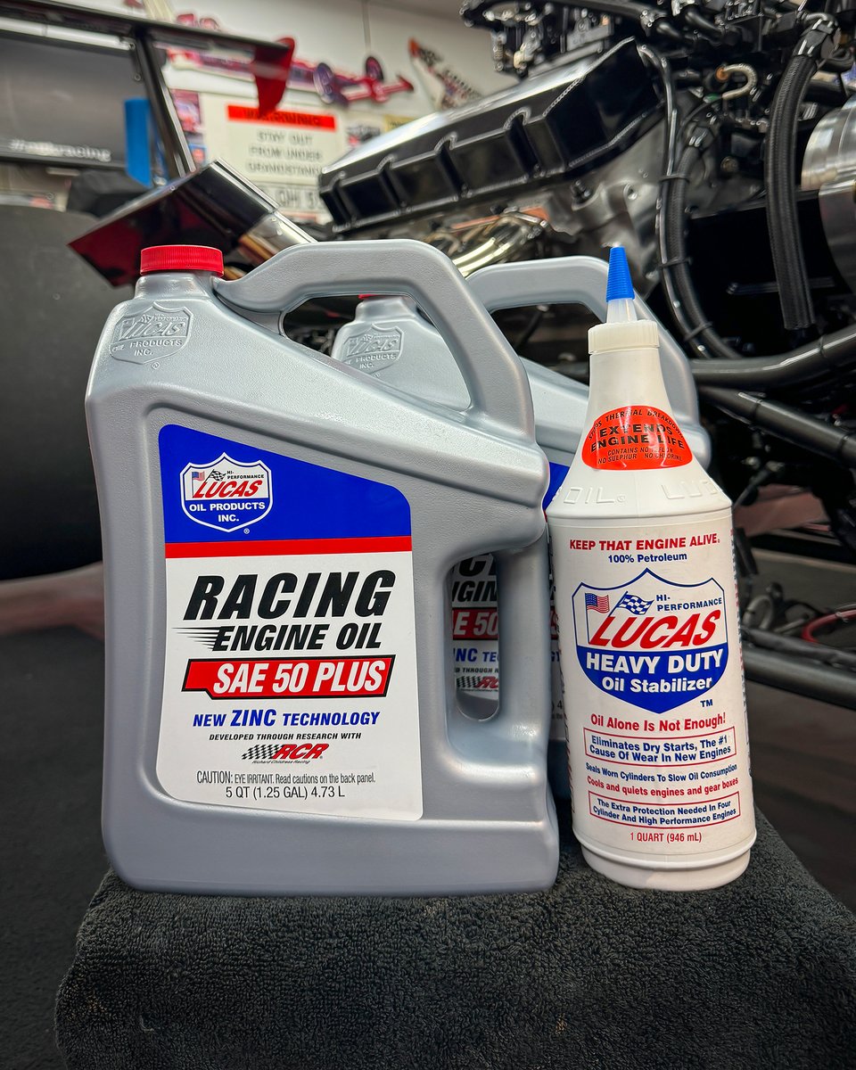 Drag racing season is upon us! 🏁🔥 

Our SAE 50 Plus Racing Engine Oil and Heavy Duty Oil Stabilizer are trusted by the pros to keep high-performance engines protected, but they’re not just for race cars! Whether you’re gearing up for the track or just driving to work, Lucas Oil