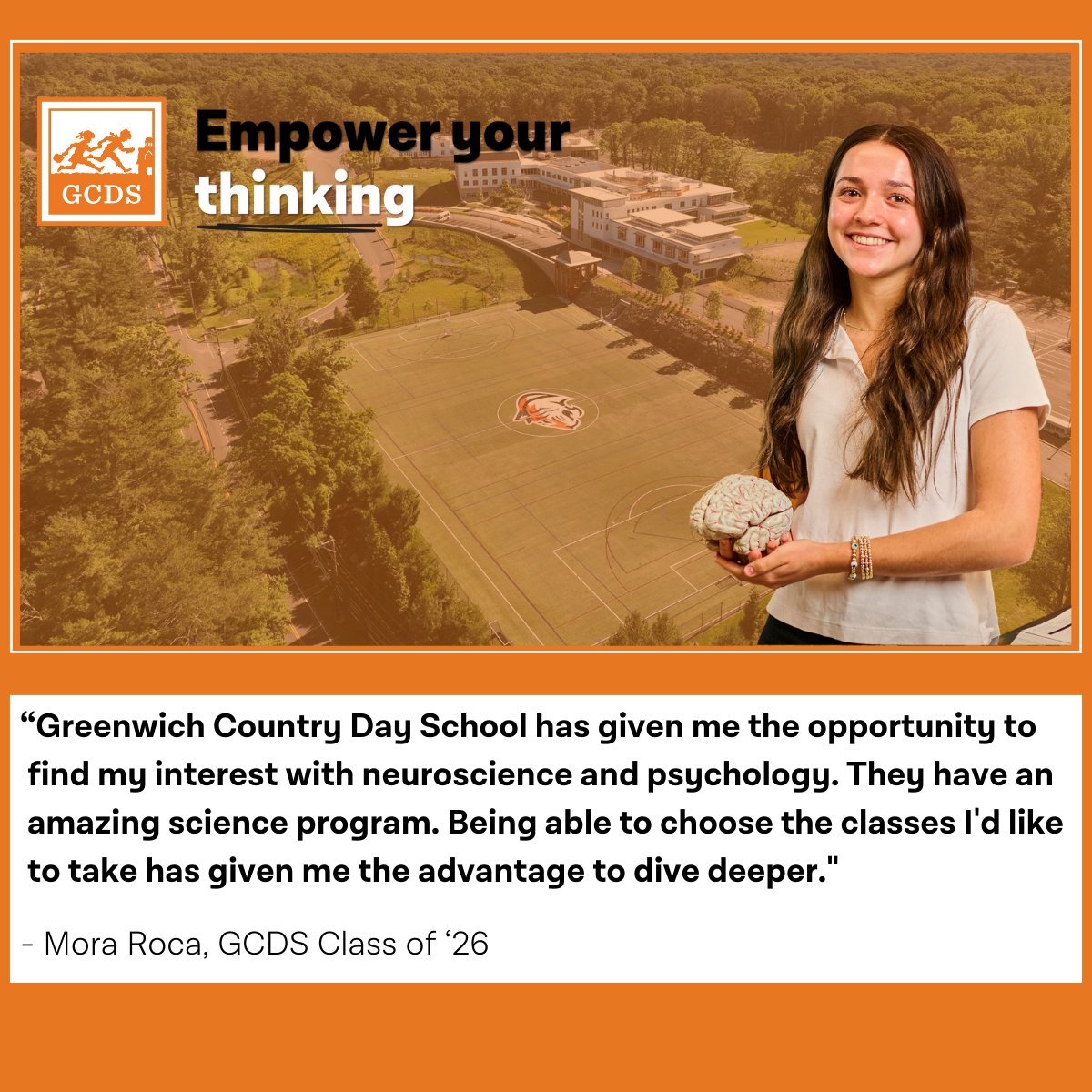 GCDS students have agency in their education to become architects of their own futures. And when they discover fields and areas of study that motivate them, the opportunities are there to explore further. #EmpowerYourThinking