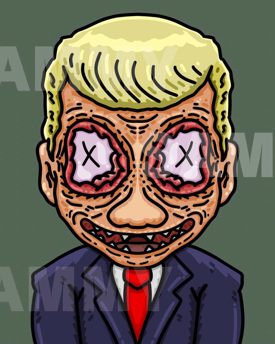 O_Sammy_T's tweet photo. トランプ大統領かいてみたっ

#DonaldTrump #似顔絵 #イラスト https://t.co/K5sRbl1N7M