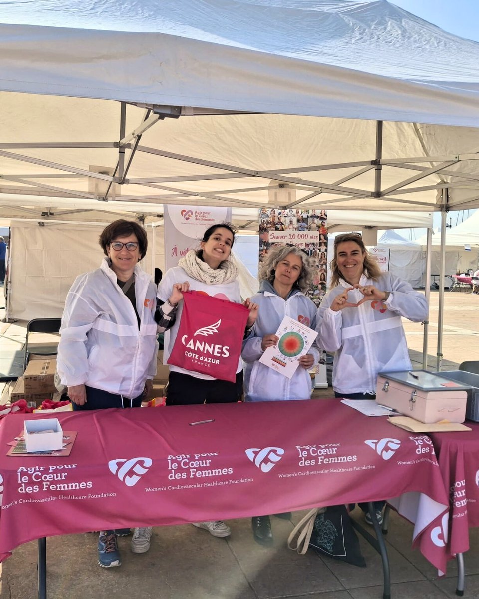 𝗝𝗲𝘂𝗱𝗶 𝟬𝟲 𝗺𝗮𝗿𝘀 𝟮𝟬𝟮𝟱. Tour de France Solidaire, Étape 1 ! Aux côtés d'<a href="/ACF_WCHF/">Agir pour le Coeur des Femmes</a> à <a href="/villecannes/">Cannes</a>, #BayerFrance se joint au #BusduCoeur pour sensibiliser &amp; dépister des femmes en situation de précarité. Une action de notre engagement #sociétal « Place à demain ». 💜