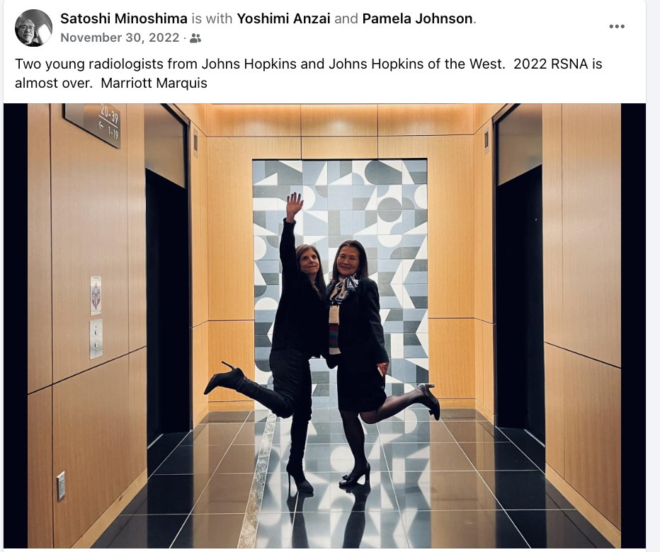 Pamela Johnson (@pamelajohnsonmd) on Twitter photo Recognize a woman who inspired you on #IWD25
<a href="/yoshimianzai/">Yoshimi Anzai</a> is a trailblazer in radiology, having served as president of multiple societies (<a href="/aaradiol/">AAR</a> , <a href="/AAWR_org/">AAWR</a>, <a href="/ASHNRSociety/">ASHNR</a>, <a href="/TheASNR/">The American Society of Neuroradiology</a> ) & with accolades that include ASHNR Gold Medal, AAWR Marie Sklodowska-Curie Award & <a href="/RSNA/">RSNA</a> Recognize a woman who inspired you on #IWD25
<a href="/yoshimianzai/">Yoshimi Anzai</a> is a trailblazer in radiology, having served as president of multiple societies (<a href="/aaradiol/">AAR</a> , <a href="/AAWR_org/">AAWR</a>, <a href="/ASHNRSociety/">ASHNR</a>, <a href="/TheASNR/">The American Society of Neuroradiology</a> ) & with accolades that include ASHNR Gold Medal, AAWR Marie Sklodowska-Curie Award & <a href="/RSNA/">RSNA</a>