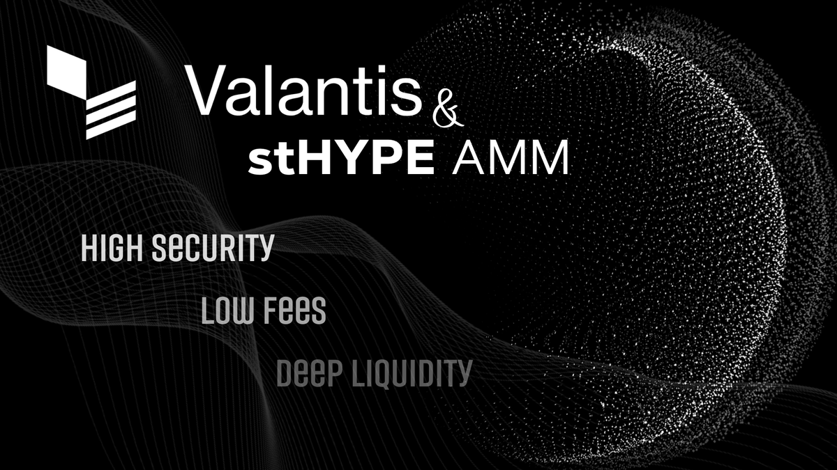 rino1205vivi's tweet image. 🚀 @HyperliquidX  #AMM x @ValantisLabs  – #DeFi without borders!

💡 3 key advantages:
✅ Deep Liquidity – high liquidity without fragmentation
✅ Low Fees – minimal fees for profitable trades
✅ High Security – reliable protection of funds and smart contracts
#Valantis #stHYPE