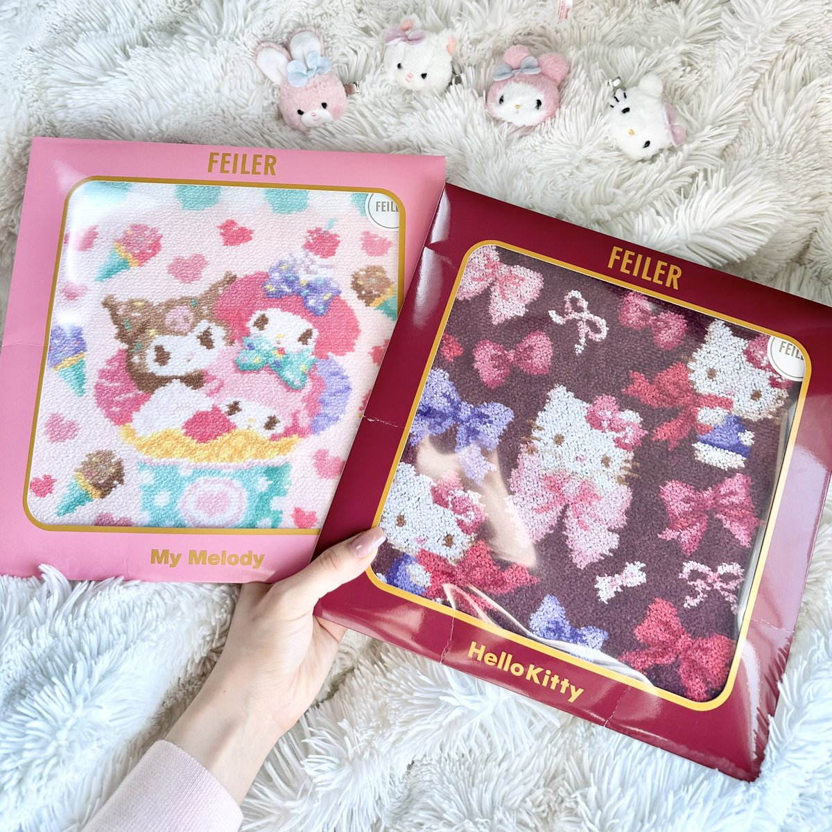 フェイラー　サンリオ　コラボ　完売商品 即完売してたフェイラーとサンリオのコラボかしれっと再販してる