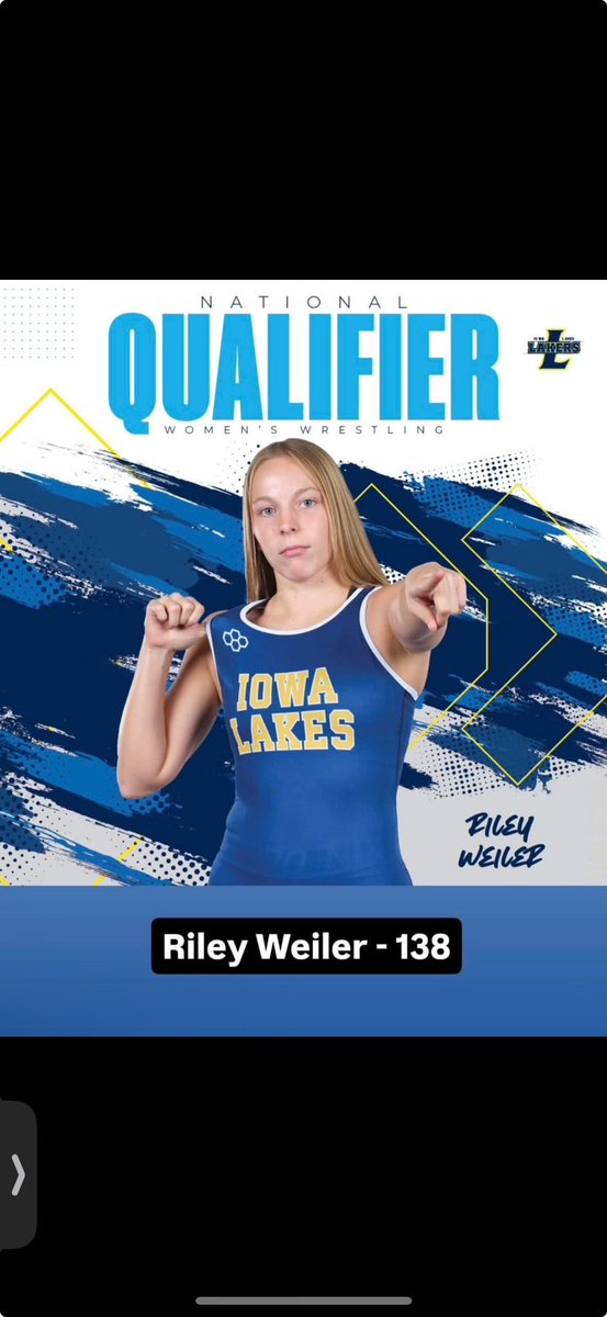 CLGLRgirlsWR's tweet image. Good luck to CL-GLR wrestling alum Riley Weiler as she competes in the NJCAA National Tournament this weekend!
