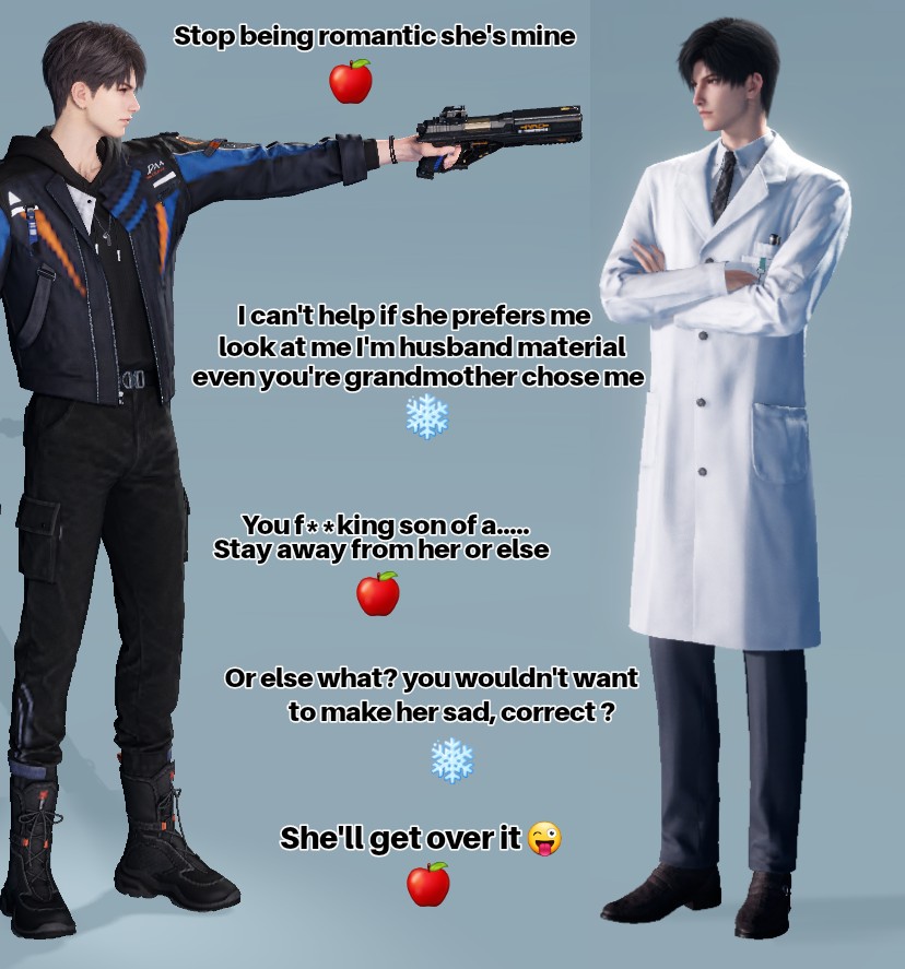 Caleb's not going to be happy about this lmao 😏 

#Zayne #LoveandDeepspace #caleb #loveanddeepspacecaleb #loveanddeepspacezayne #calebxmc #zaynexmc