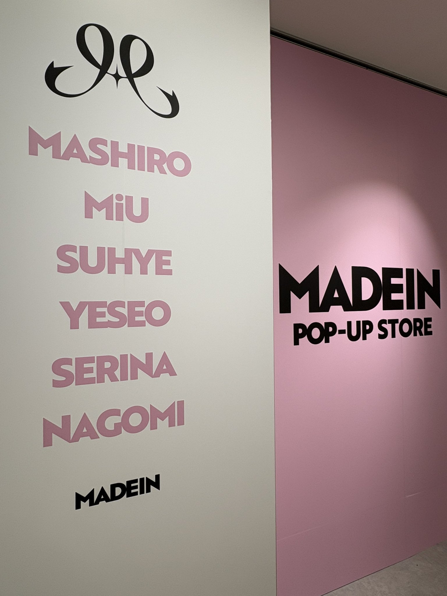 専用ページ MADEIN ポップアップストア 3/26 追記】SHIBUYA109渋谷店にて「MADEIN POP-UP STORE」開催