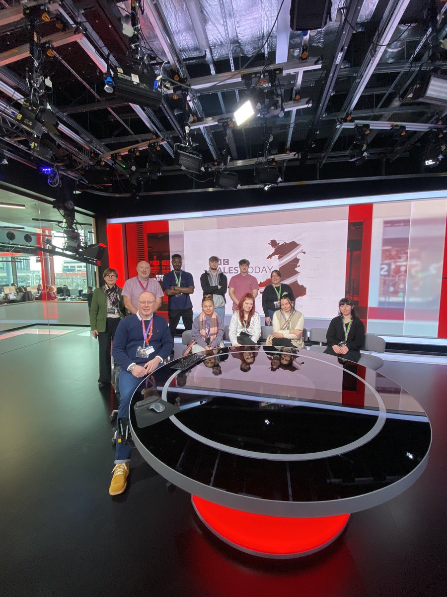 Carwyn 'CT' Evans (@carwynevans10) on Twitter photo Tour of BBC Studios with the Foundation Year Tour of BBC Studios with the Foundation Year