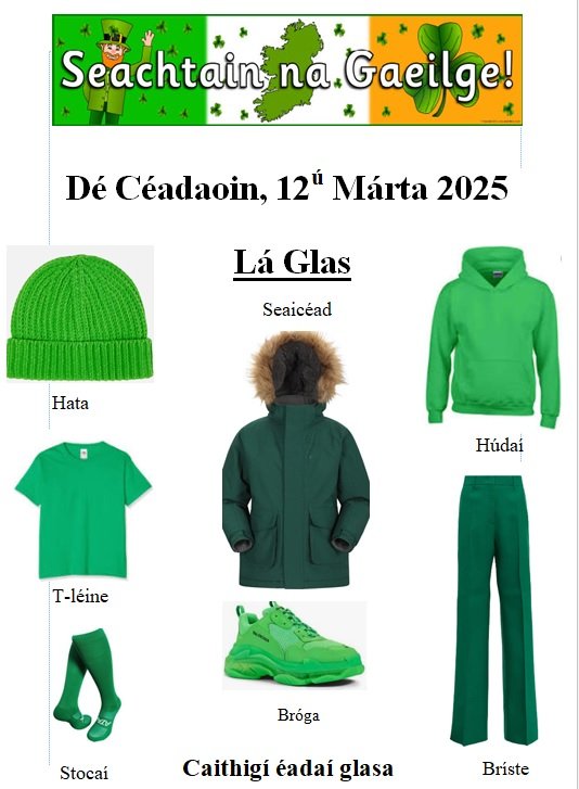 Colaiste Aindriu (@colaisteaindriu) on Twitter photo Looking forward to a busy Seachtain na Gaeilge next week. Lots of activities planned.
#SeachtainNaGaeilge
#Ethos
#ExcellenceInEducation
<a href="/KCETB_Schools/">KCETB Schools</a> Looking forward to a busy Seachtain na Gaeilge next week. Lots of activities planned.
#SeachtainNaGaeilge
#Ethos
#ExcellenceInEducation
<a href="/KCETB_Schools/">KCETB Schools</a>