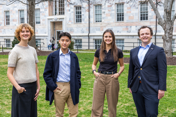 Graduate School for Interdisciplinary Studies (@standgradschool) on Twitter photo Congratulations to the <a href="/EmoryUniversity/">Emory University</a> 2025 Bobby Jones Scholars coming to <a href="/univofstandrews/">University of St Andrews</a> this September!
We are thrilled to have David Lee joining our GSPT MLitt and Lucas San Miguel joining our GSD MSc at the GSIS! 👏
Photo creds: Kay Hinton, Emory Photo/Video. Congratulations to the <a href="/EmoryUniversity/">Emory University</a> 2025 Bobby Jones Scholars coming to <a href="/univofstandrews/">University of St Andrews</a> this September!
We are thrilled to have David Lee joining our GSPT MLitt and Lucas San Miguel joining our GSD MSc at the GSIS! 👏
Photo creds: Kay Hinton, Emory Photo/Video.