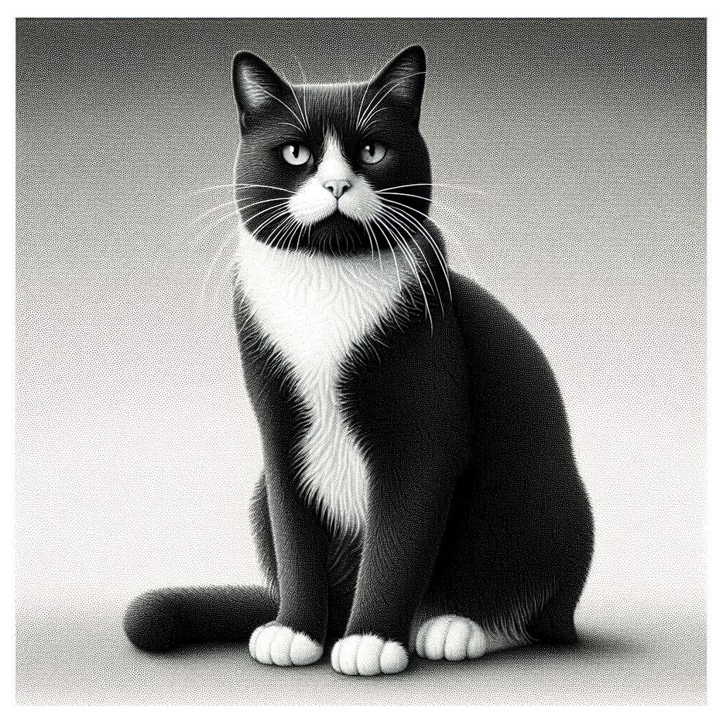 MiikoMuumo33916's tweet image. #Microsoftdesigner #AIArtworks 
本日は我が家の末っ子のワクチンと血液検査でした。
臆病で大暴れする4.7kgの女の子なので毎年大変です💦
結果は「脱水気味とぽっちゃりしている以外は問題なし」
末っ子monちゃんに似たイラストを投稿です。