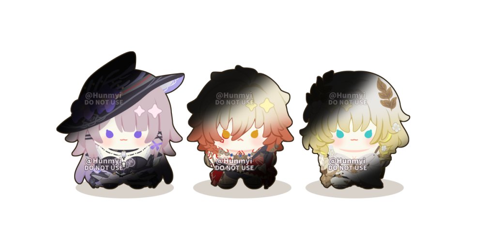 Hunmyii's tweet image. #トリビー #HonkaiStarRail #崩壊スターレイル #Mydei #TheHerta #Aglaea