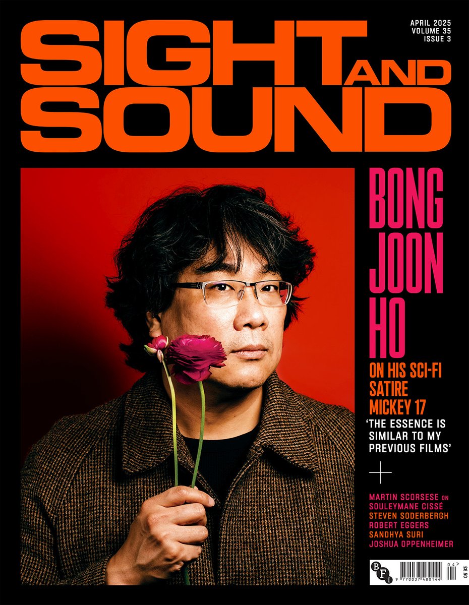 Bong is back!

In our new issue, we sit down with Bong Joon Ho to discuss his sci-fi satire Mickey 17

Plus, Martin Scorsese on Souleymane Cissé, and much more…

Discover what else is inside: bfi.org.uk/sight-and-soun…

Out on Monday – order yours now: shop.bfi.org.uk/sight-and-soun…
