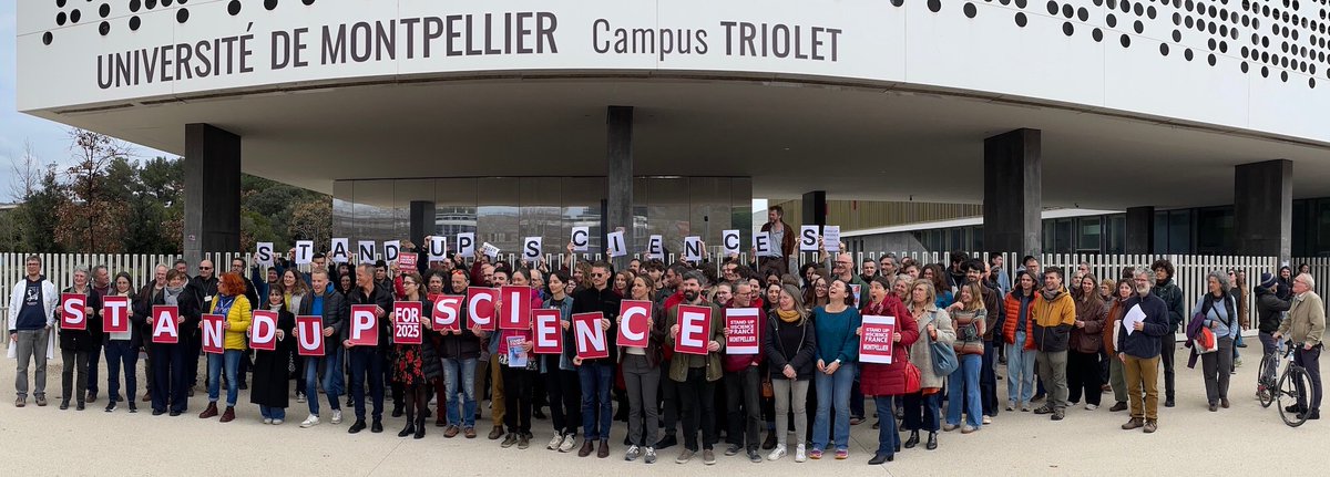 isem (@isemevol) on Twitter photo Scientists from the University of Montpellier are standing up for science and academic freedom.
#StandUpForScience2025
<a href="/umontpellier/">Université de Montpellier</a> <a href="/FacsciencesUM/">Fac des Sciences UM</a> <a href="/ird_fr/">IRD.fr</a> <a href="/CNRS_OccitaniE/">CNRS Occitanie Est</a> Scientists from the University of Montpellier are standing up for science and academic freedom.
#StandUpForScience2025
<a href="/umontpellier/">Université de Montpellier</a> <a href="/FacsciencesUM/">Fac des Sciences UM</a> <a href="/ird_fr/">IRD.fr</a> <a href="/CNRS_OccitaniE/">CNRS Occitanie Est</a>