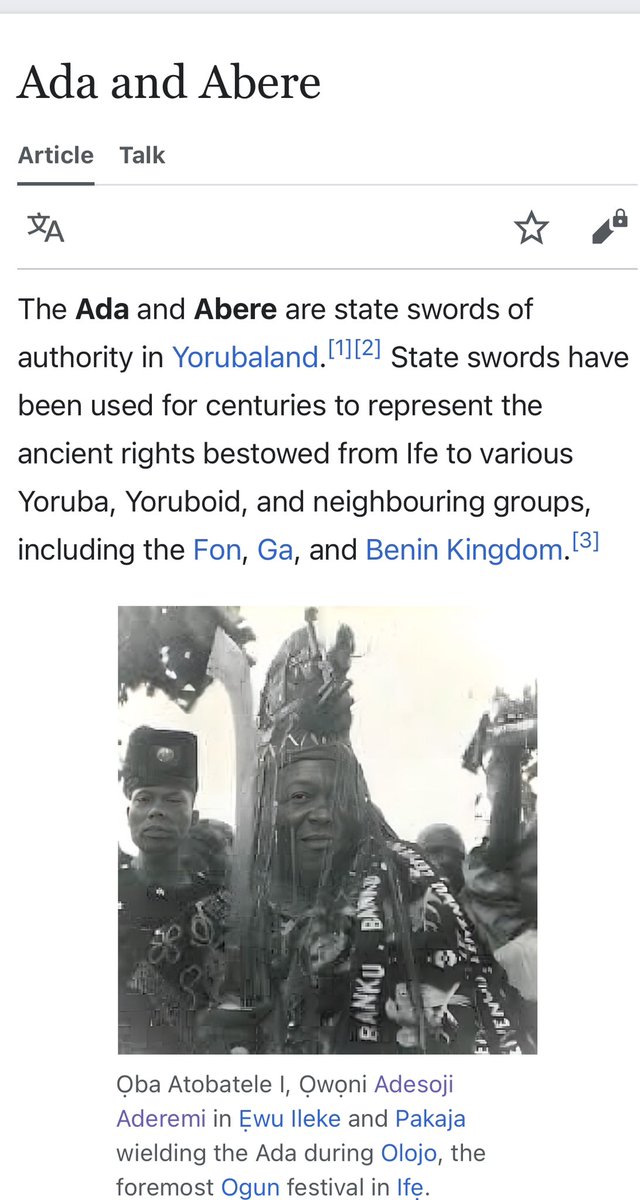 Just read the “Ada and Abere” Wiki page and I’m 100% convinced it’s a cheap troll by <a href="/theOlaBola/">Ọlá-Bọ́lá™ ©</a>

The conflicting sources and over-reliance on linguistics is a dead giveaway of conceptual history, not to mention the blatant misinformation.

Should I make a thread on it?
