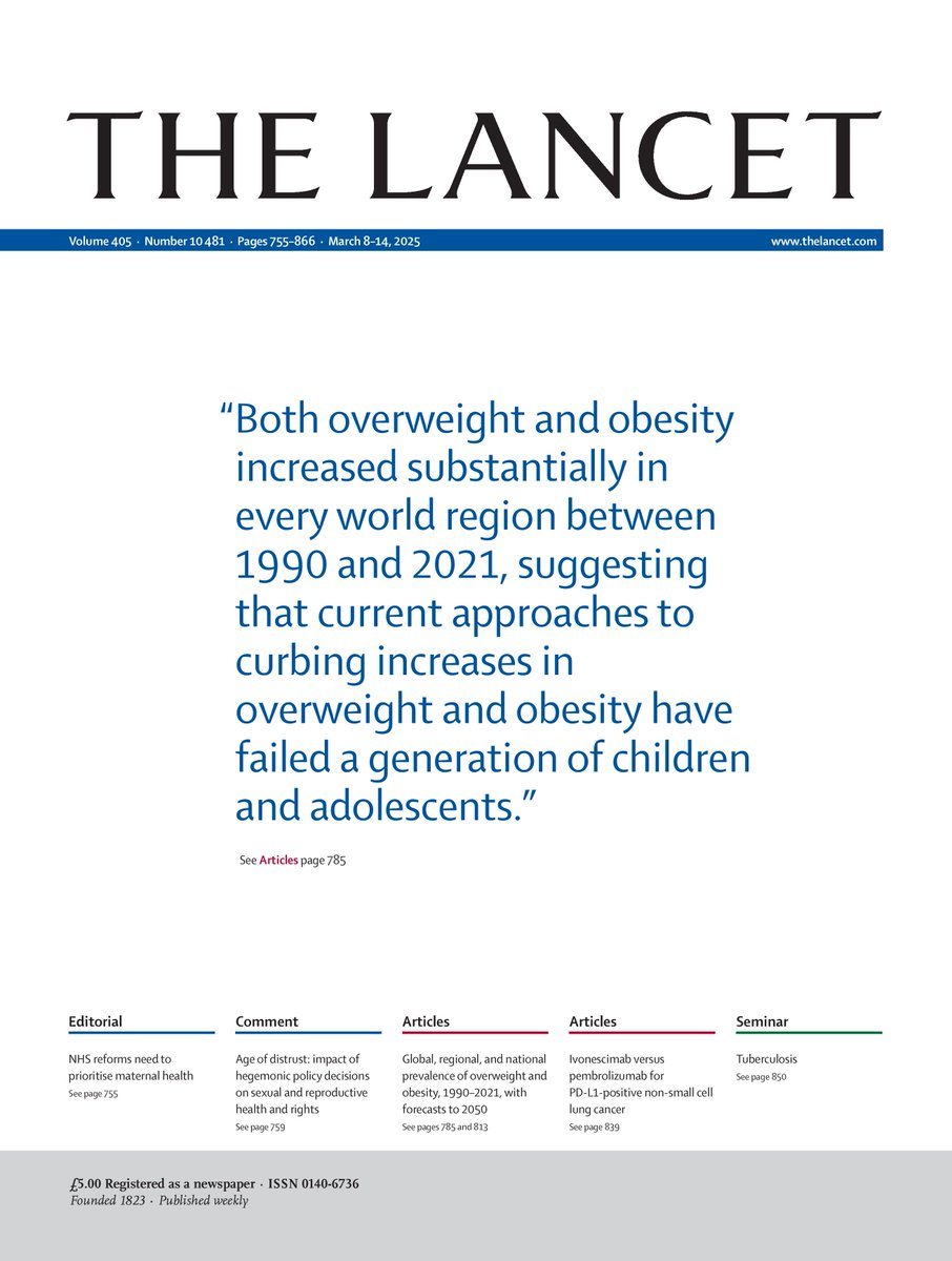 New issue of The Lancet, online now. 

Read ➡️ bit.ly/3FbBUzA