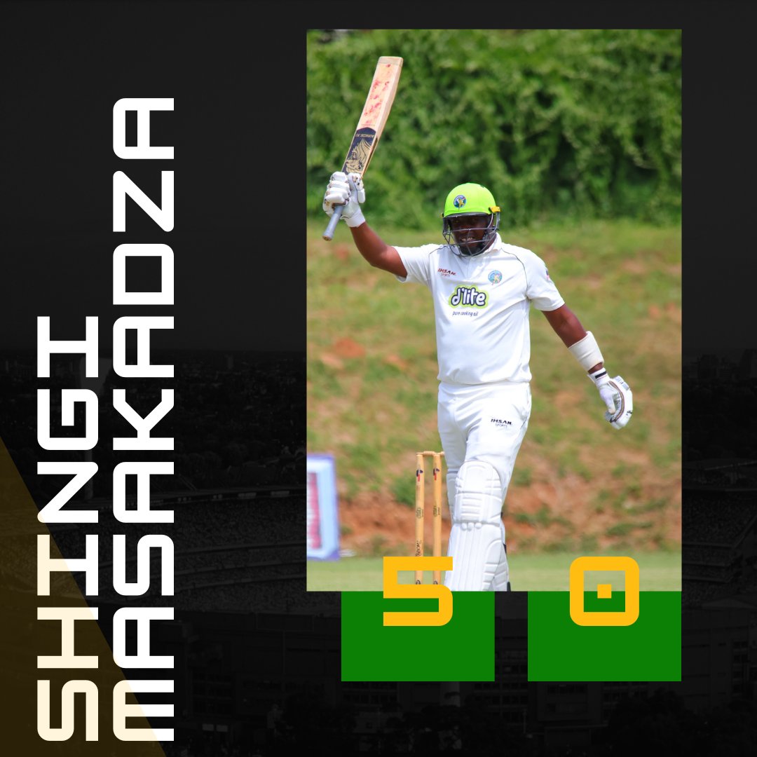 FIFTY ALERT!

Shingi Masakadza brings up his HALF CENTURY!

What a knock!