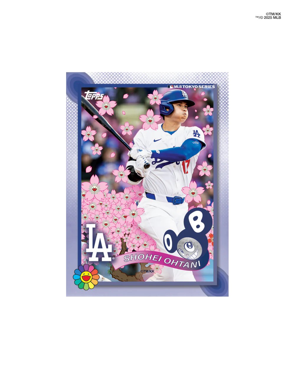 村上隆 次元を超えて！ ポスター 版画 フラワー Flower 大谷翔平 MLB 村上隆×メジャーリーグのコラボコレクション発表 大谷翔平の