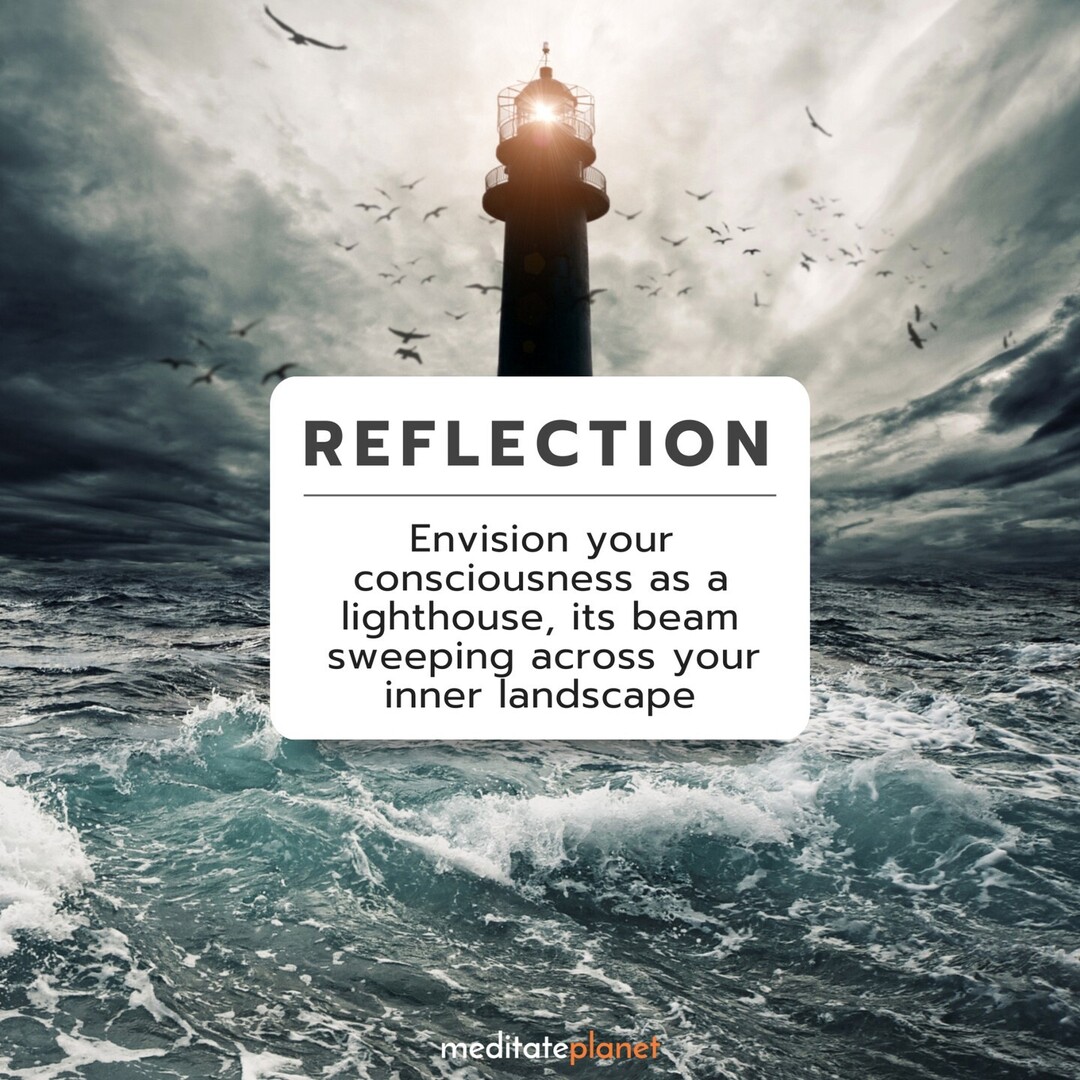 meditateplanet's tweet image. Envision your consciousness as a lighthouse, its beam sweeping across your inner landscape.

🌌🧠🔦

#InnerLight #MindfulVisualization #ZenPeace