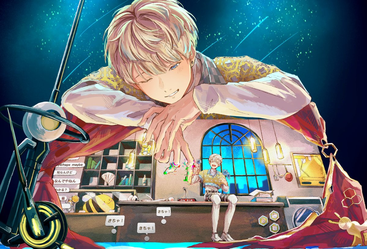 poppo_0712's tweet photo. 3Dおめでとうございます💫
これからの活動も光り輝くものでありますように
#緋八バッチリ3Dお披露目 #まな板にマナ居た https://t.co/CnKGcvZoXa