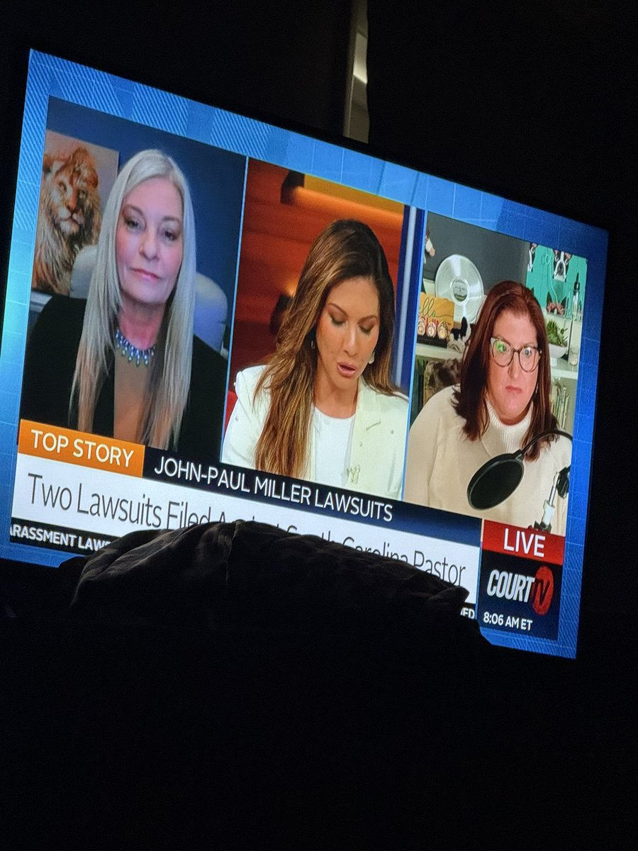 stephyv17's tweet photo. @elizfarrell look at you on @CourtTV!!! So proud you’re continuing to shine light and provoke change! https://t.co/qV3ayLkhZ2